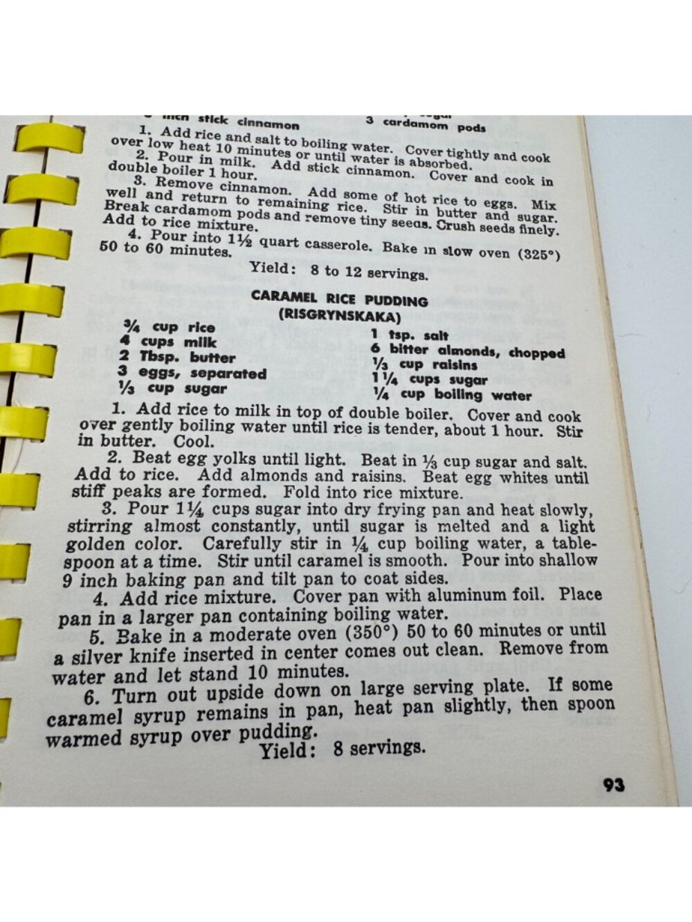 Vintage Swedish Recipes Cookbook American Daughters of Sweden 1971 - Picture 9 of 10